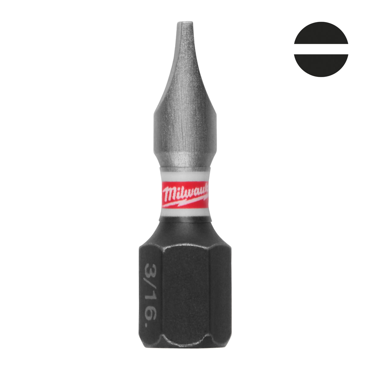 Milwaukee SHOCKWAVE Schrauberbit SL 1.2 x 6.5 – Produktbild 1