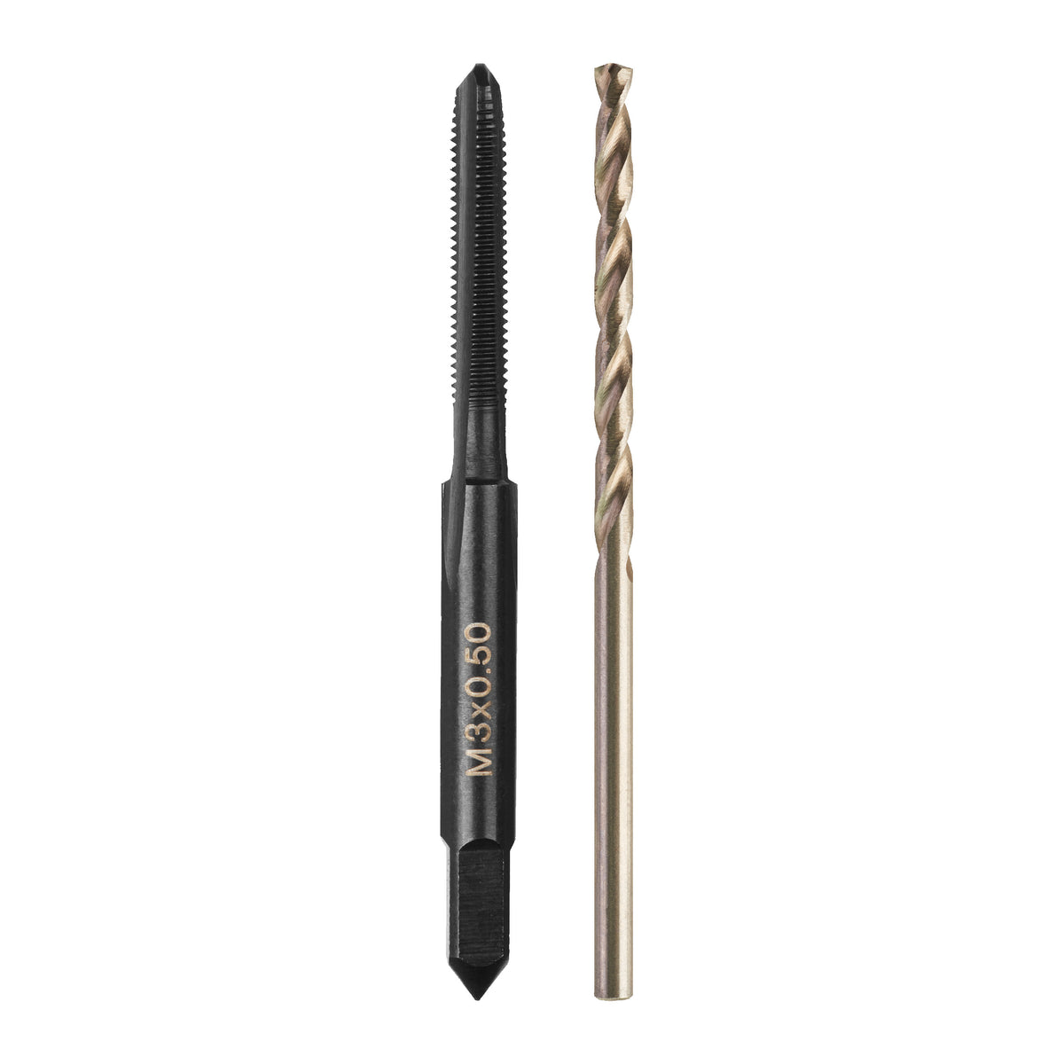Milwaukee Gewindebohrer-Set, 2-teilig, inkl. Thunderweb HSS-G Bohrer M3x0.5 mm, Bohrer 2.5 mm – Produktbild 1