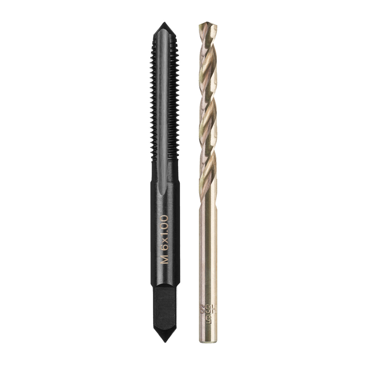 Milwaukee Gewindebohrer-Set, 2-teilig, inkl. Thunderweb HSS-G Bohrer M6x1.0 mm, Bohrer 5.0 mm – Produktbild 1