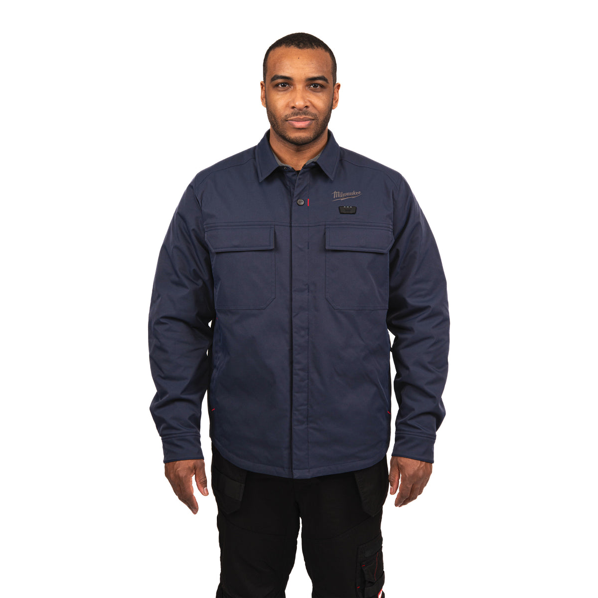 Milwaukee M12 Akku-Heiz-Hemdjacke Herren – Blau