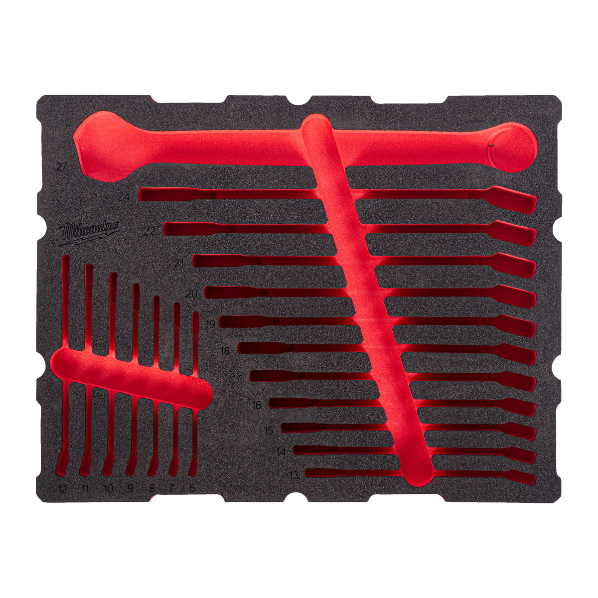 Milwaukee Ersatz-Einlage für MAX BITE Ratschen-Ringmaulschlüssel PACKOUT Einlage - 4932502037
