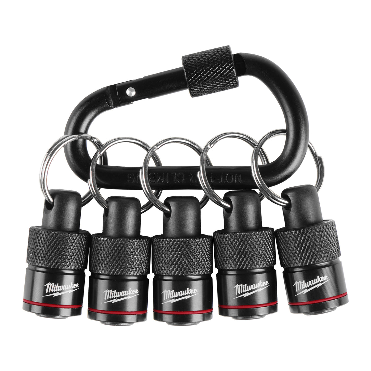 Milwaukee Karabiner-Halter Set XL 5-teilig – Produktbild 1
