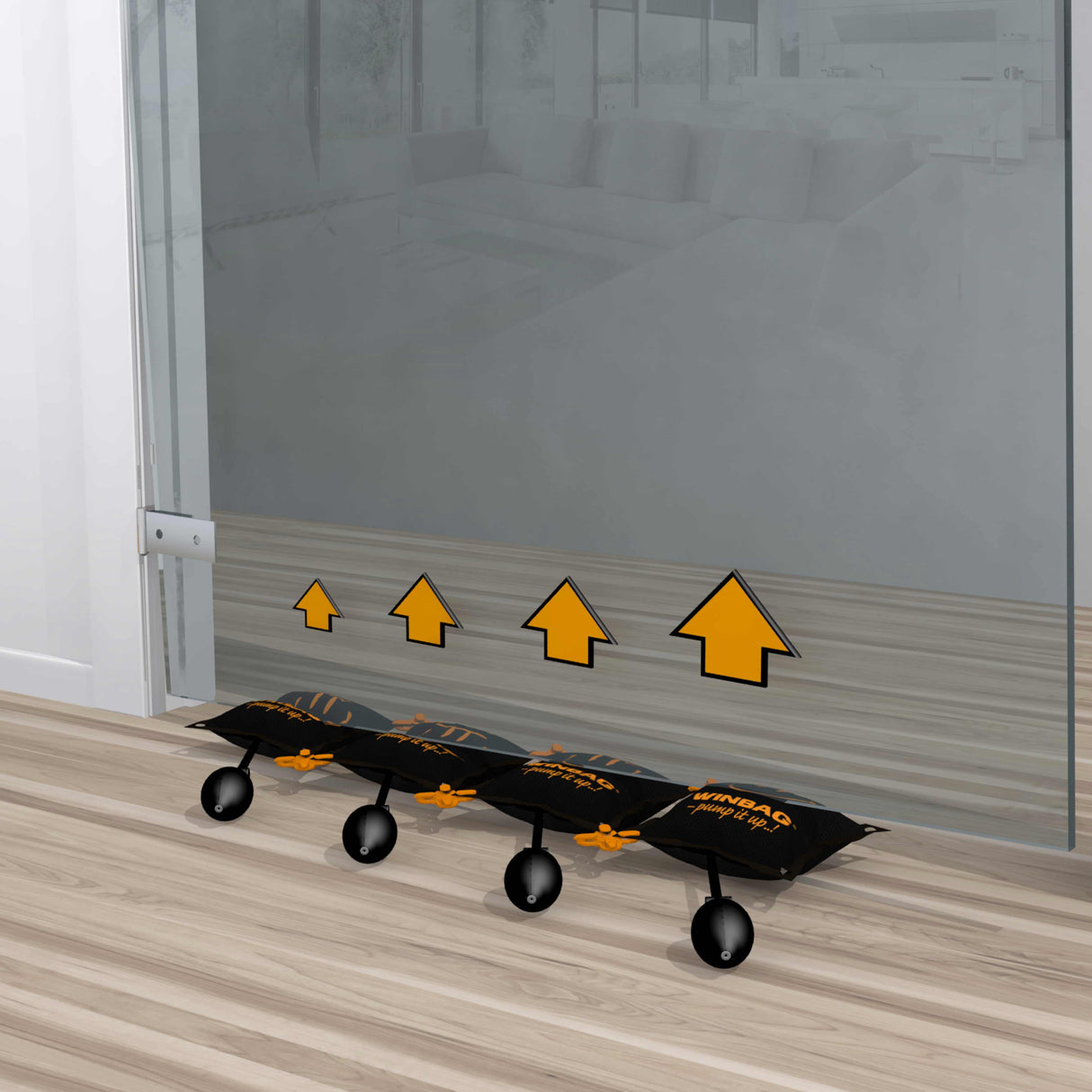 WINBAG® CONNECT Luftkissen - 16 x 16 cm - 135 kg