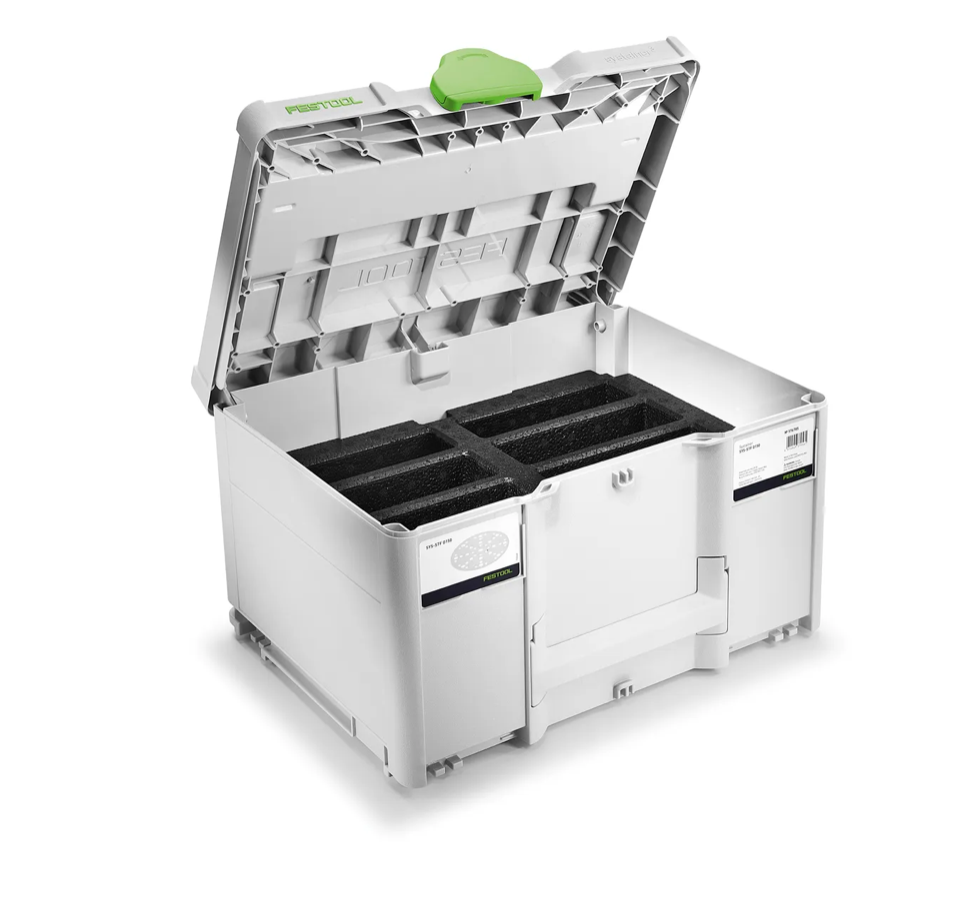 Festool Leer-Systainer³ für Ø 150mm Schleifscheiben - 8 Fächer - SYS-STF D150 - 576785