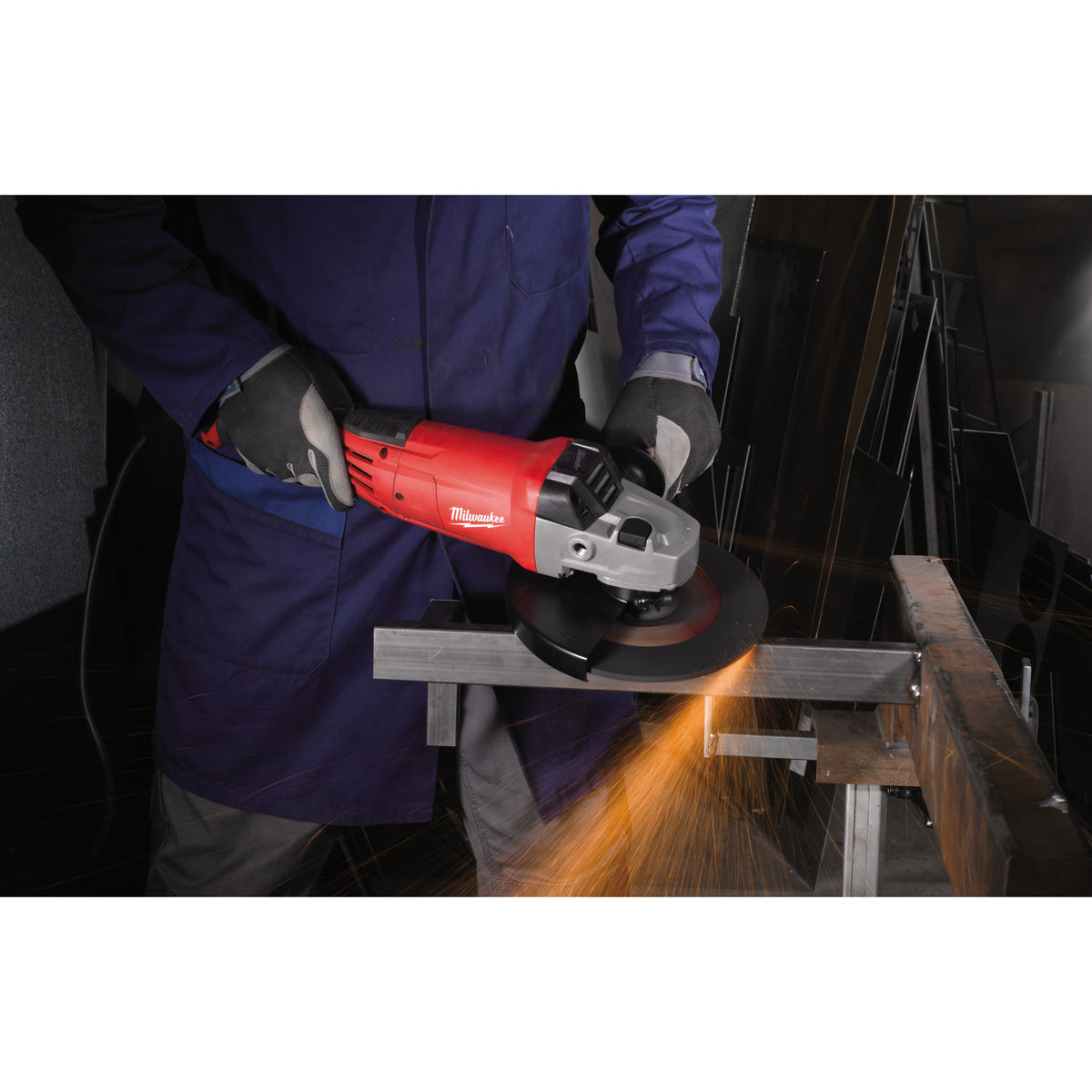 Milwaukee Winkelschleifer mit Totmannschalter AG22-180/DMS - Produktbild 5
