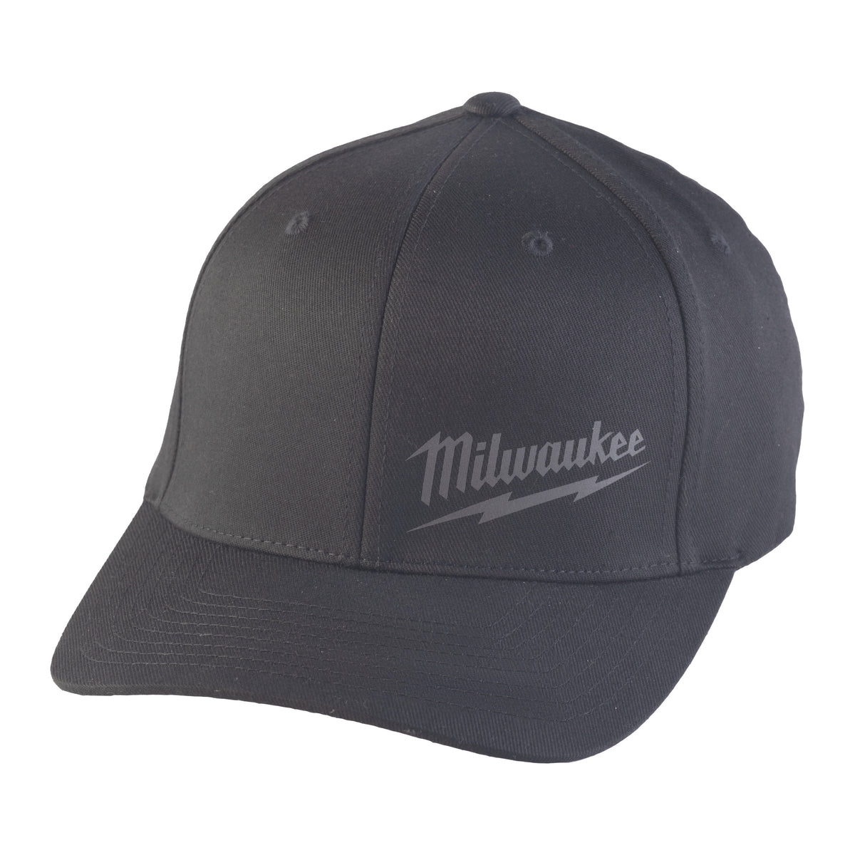 Milwaukee Baseball Kappe mit UV-Schutz – Schwarz