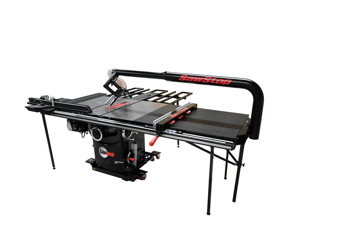 SAWSTOP stationary table saw with wide table