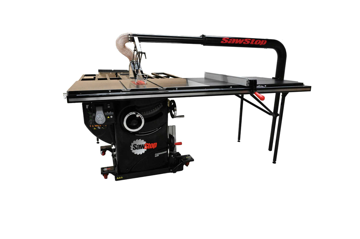 SAWSTOP stationary table saw with wide table