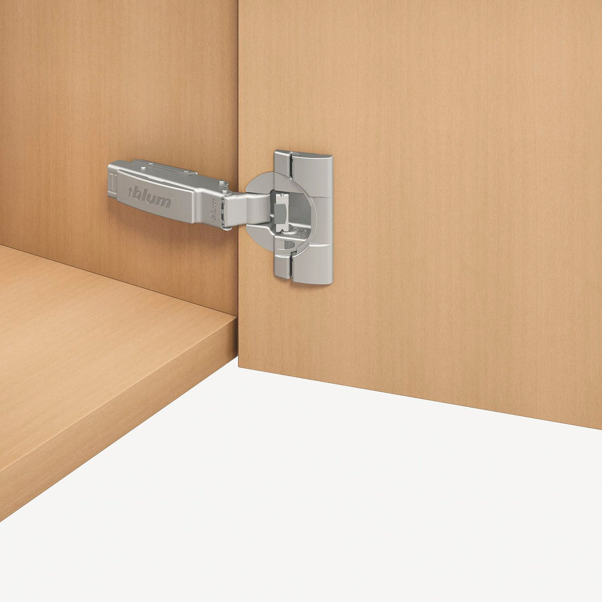 BLUM CLIP top BLUMOTION Spezial Scharnier 110°, gerade mit Feder, Einpressen - 73B3580
