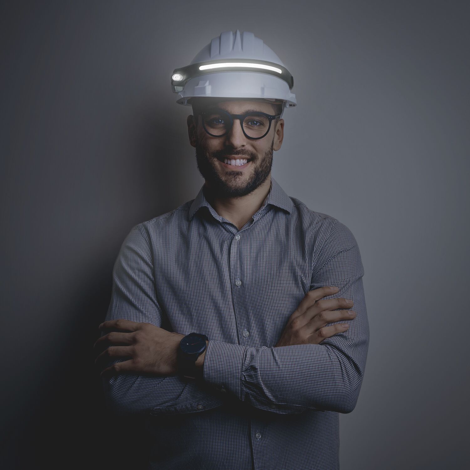 Leds Work Hirnbirn / Stirnlampe, mit LED, wiederaufladbar