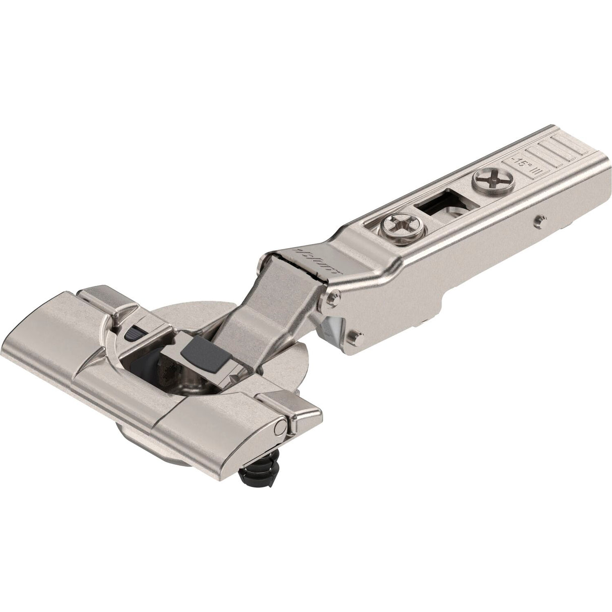BLUM CLIP top BLUMOTION Winkelscharnier -15° III, max. aufschlagend, INSERTA - 79B3493