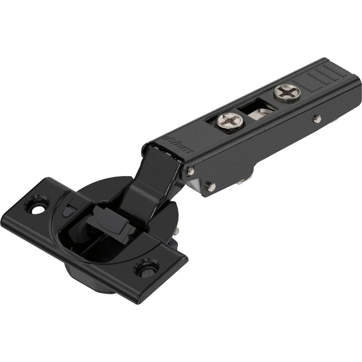 BLUM CLIP top BLUMOTION ONYX Möbel Scharnier 110°, gerade mit Feder, Schrauben - 71B3550