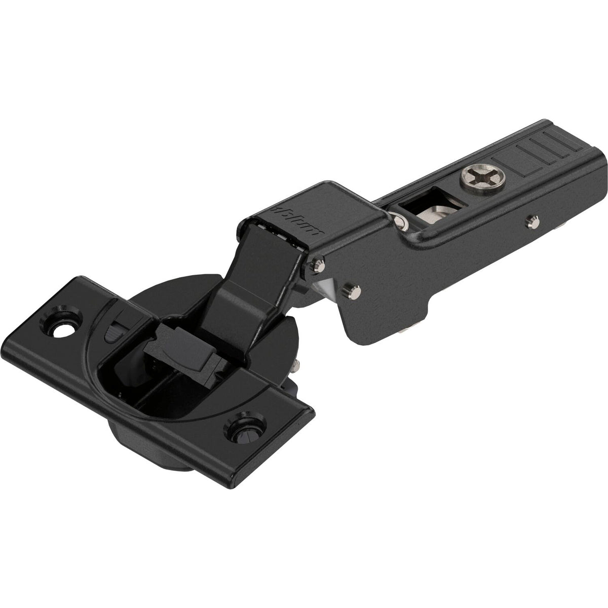 BLUM CLIP top BLUMOTION ONYX Möbel Scharnier 110°,9,5mm gekröpft Feder,Schrauben - 71B3650