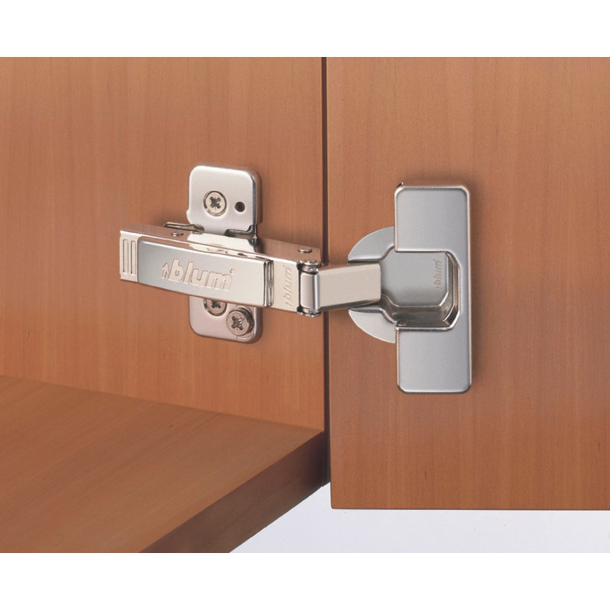 BLUM CLIP top ONYX Möbel Scharnier 120°, gerade ohne Feder, INSERTA - 70T5590BTL