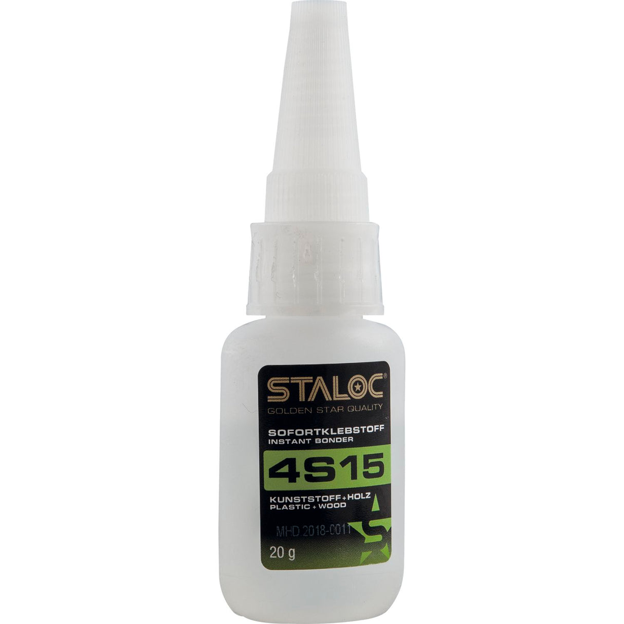 STALOC 4S15 Sofortklebstoff Kunststoff & Holz - Viskosität 900-1400 mPa·s