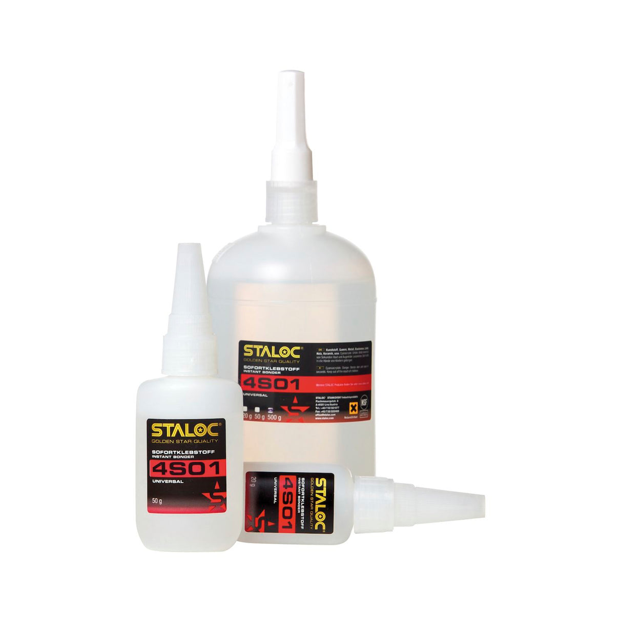 STALOC 4S01 Instant Adhesive Universal/Rubber