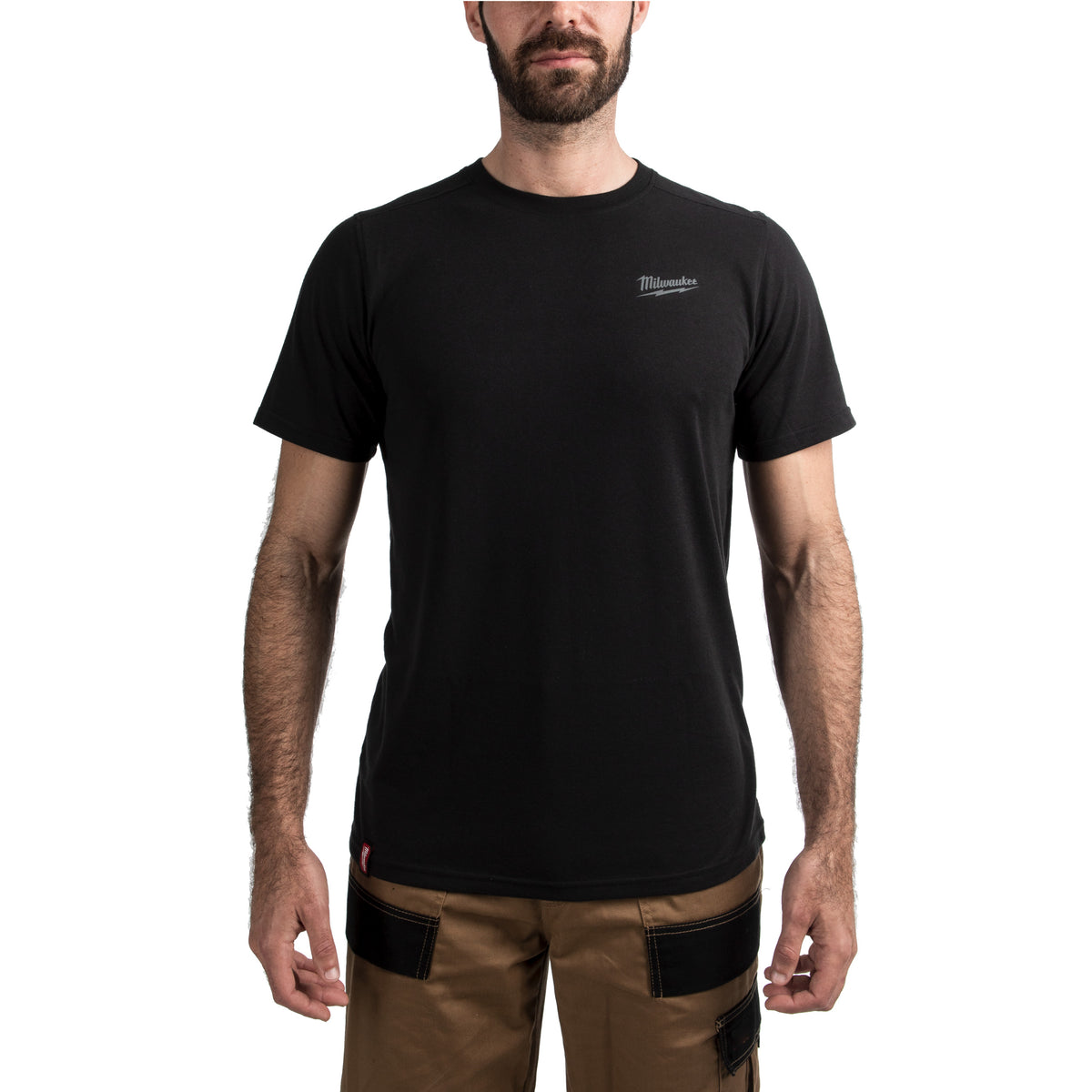 Milwaukee Hybrid-T-Shirt – Schwarz