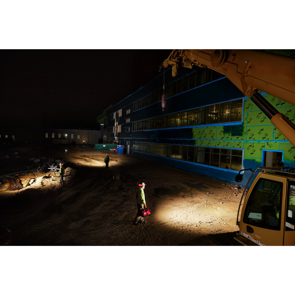 Milwaukee USB-Akku-Stirnlampe L4HL-VIS - Produktbild 12