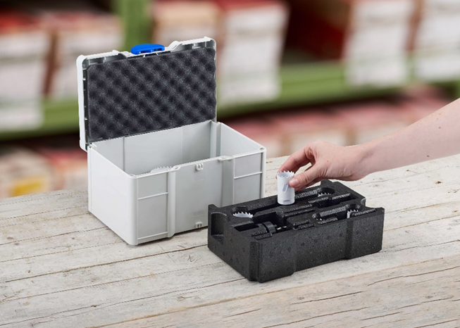 TANOS Einlage für Lochsägen, 2-teilig - für Systainer S 147 - 83501011