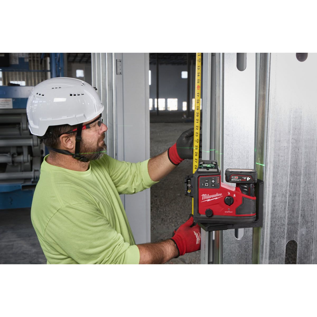 Milwaukee M12™ 3 x 360° Akku-Laser M12A3PLO - Produktbild 9