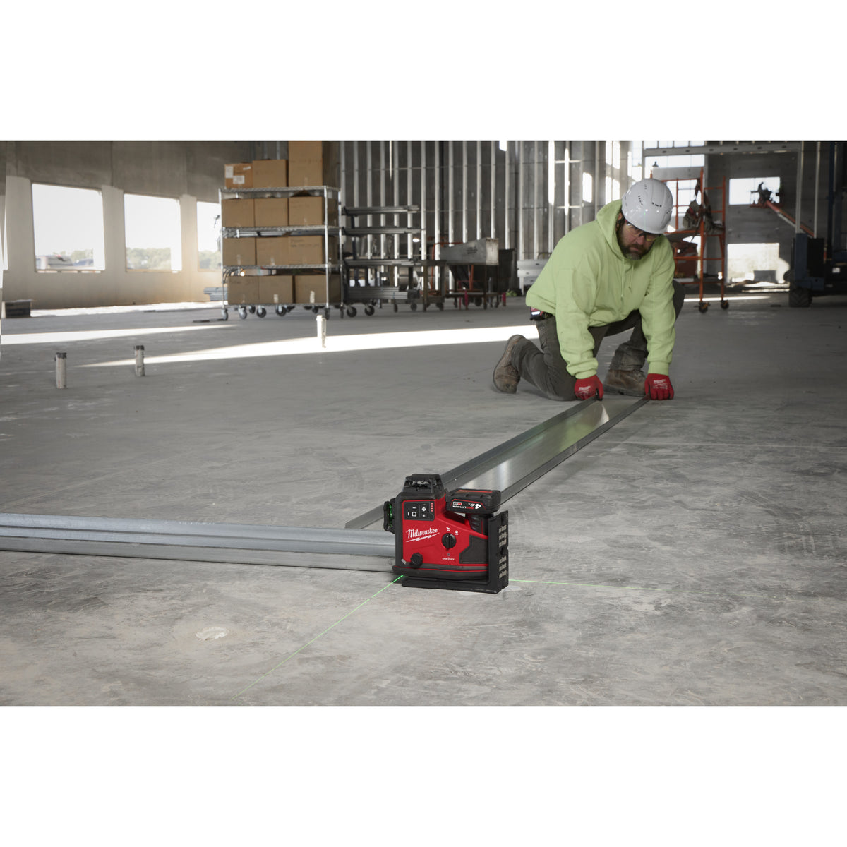 Milwaukee M12™ 3 x 360° Akku-Laser M12A3PLO - Produktbild 11