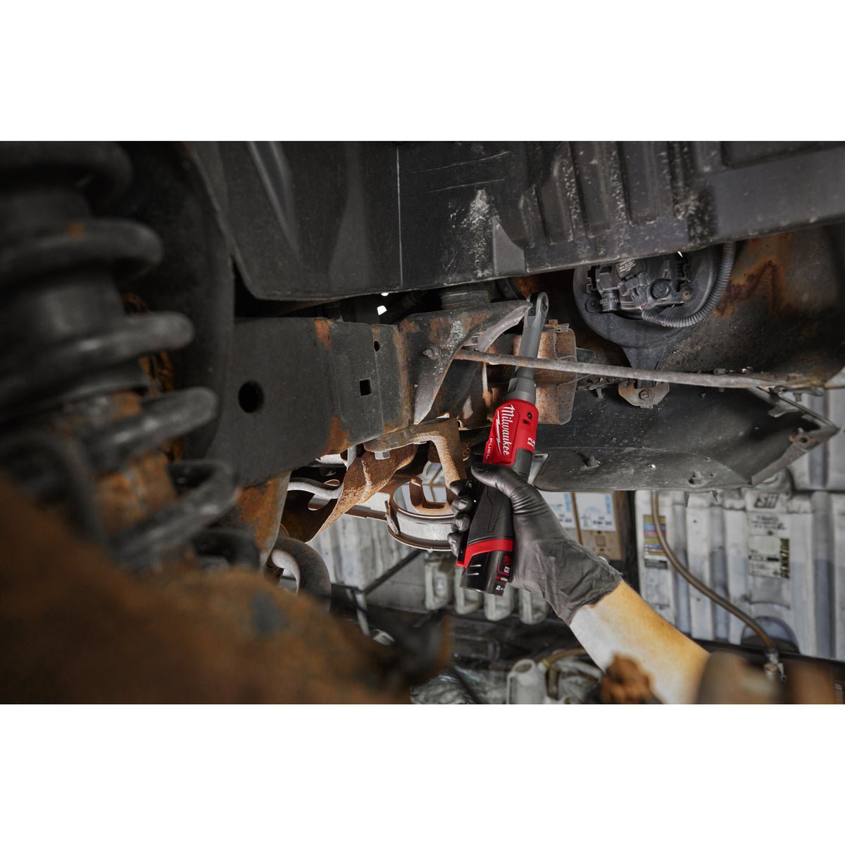 Milwaukee M12 FUEL™ 1/4" Hochgeschwindigkeitsratsche lang M12FHIR14LR - Produktbild 7