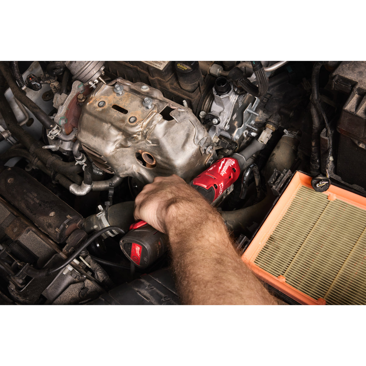 Milwaukee M12 FUEL™ 1/4" Ratsche mit verlängerter Reichweite M12FIR14LRG2 - Produktbild 8