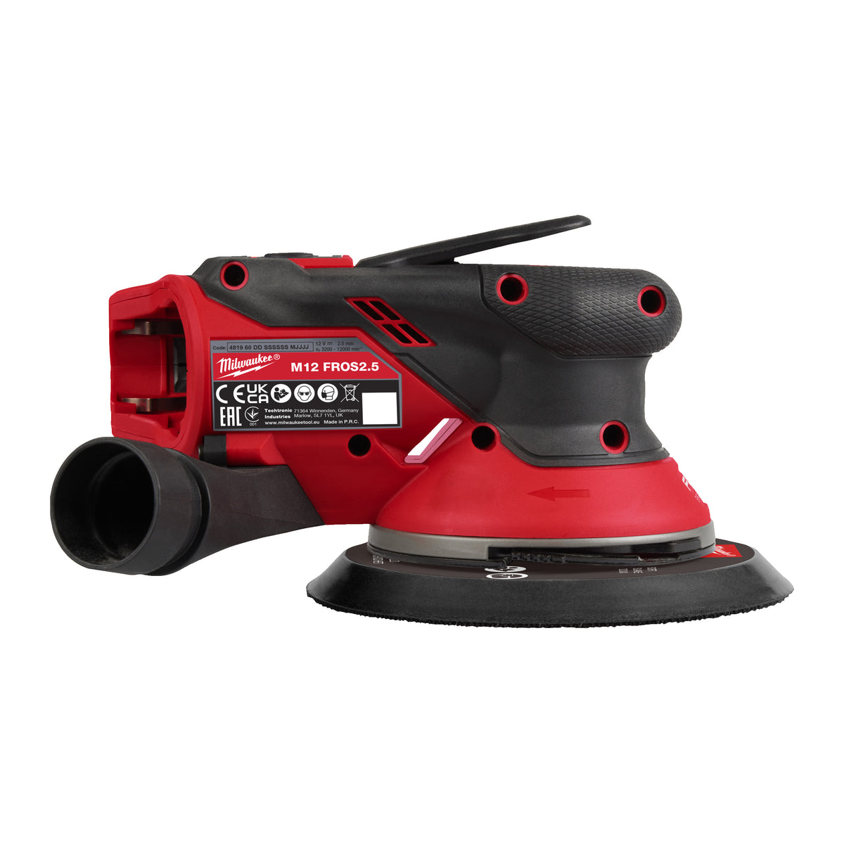 Milwaukee M12 FUEL™ Akku-Exzenterschleifer 150 mm M12FROS2.5 - Produktbild 4