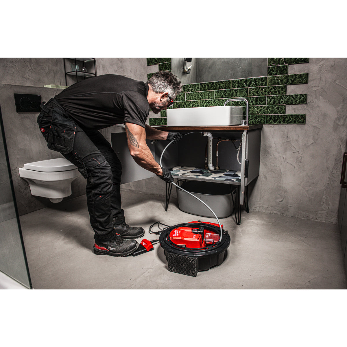 Milwaukee M12™ Akku-Hochgeschwindigkeitsmaschine mit flexibler Welle M12HSFSM - Produktbild 9