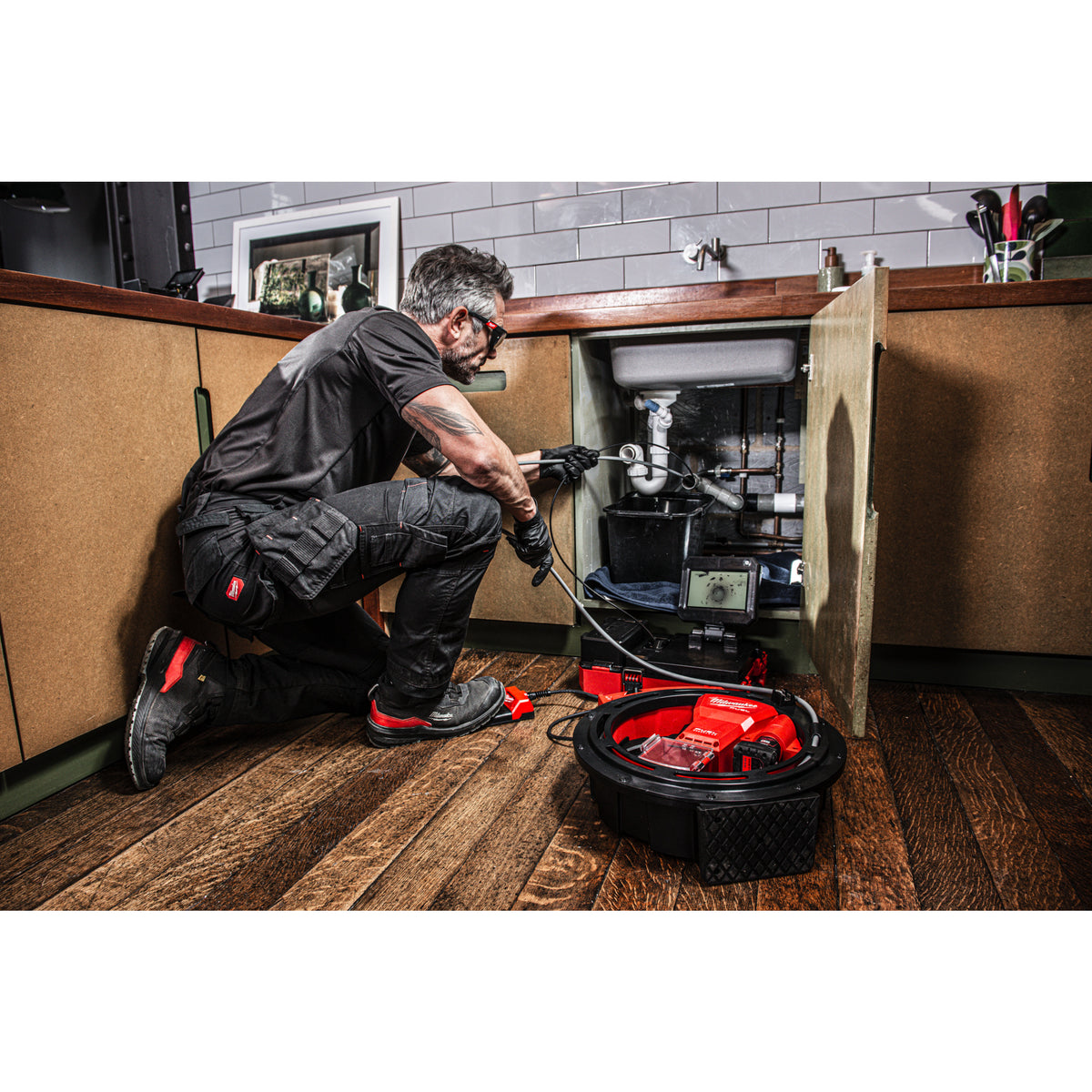 Milwaukee M12™ Akku-Hochgeschwindigkeitsmaschine mit flexibler Welle M12HSFSM - Produktbild 11