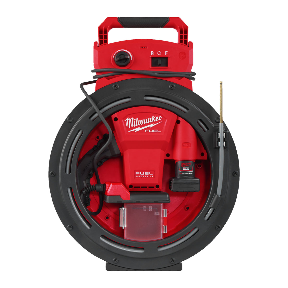 Milwaukee M12™ Akku-Hochgeschwindigkeitsmaschine mit flexibler Welle M12HSFSM - Produktbild 2