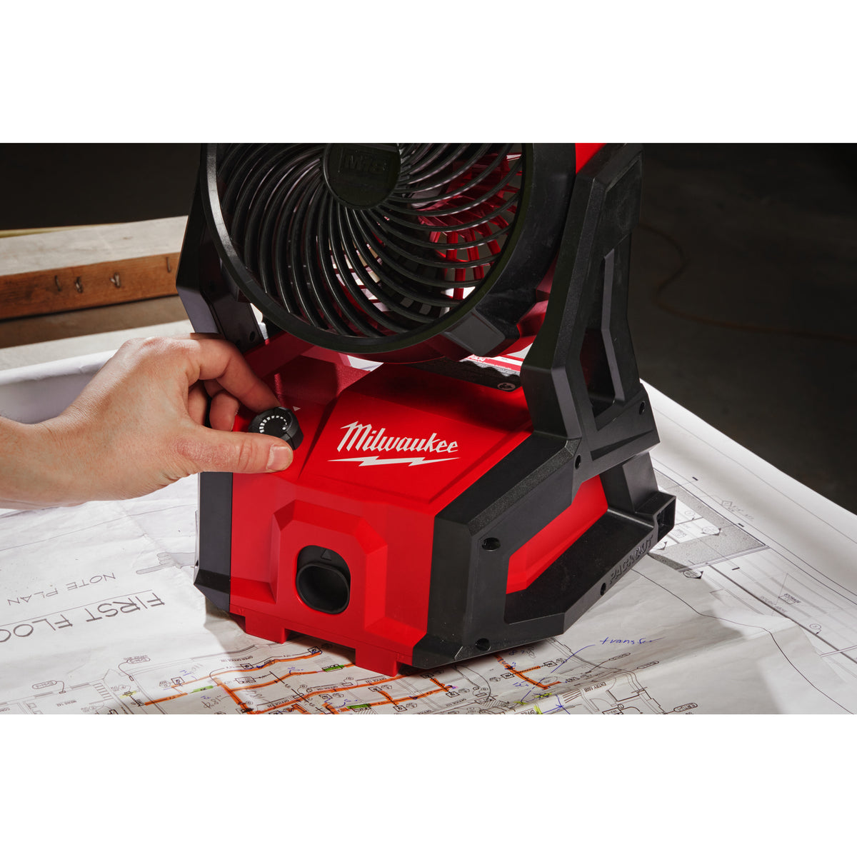 Milwaukee M18™ Akku-Ventilator M18AFG2 - Produktbild 6