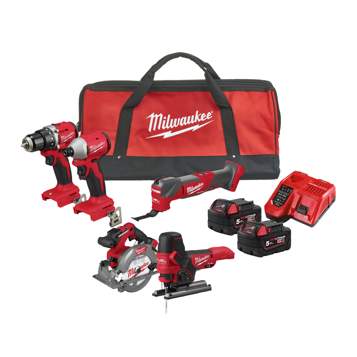 Milwaukee M18 ™ POWERPACK M18BLCPP5A - Produktbild 1