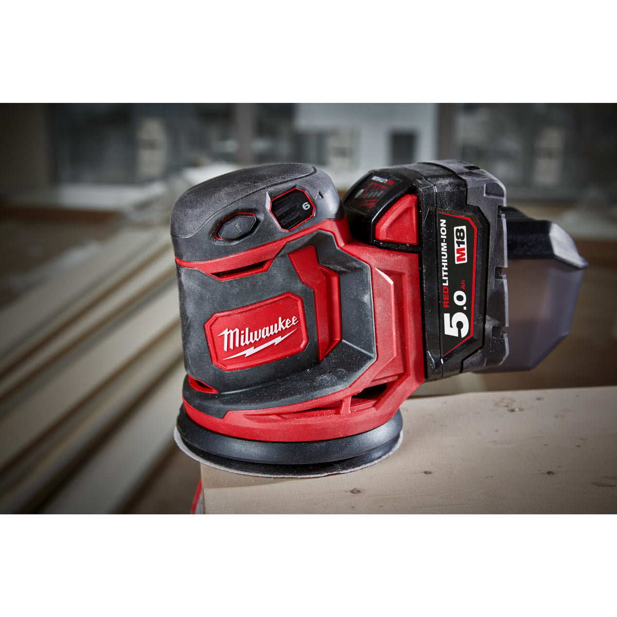 Milwaukee M18™ Akku Exzenterschleifer M18BOS125 - Produktbild 6