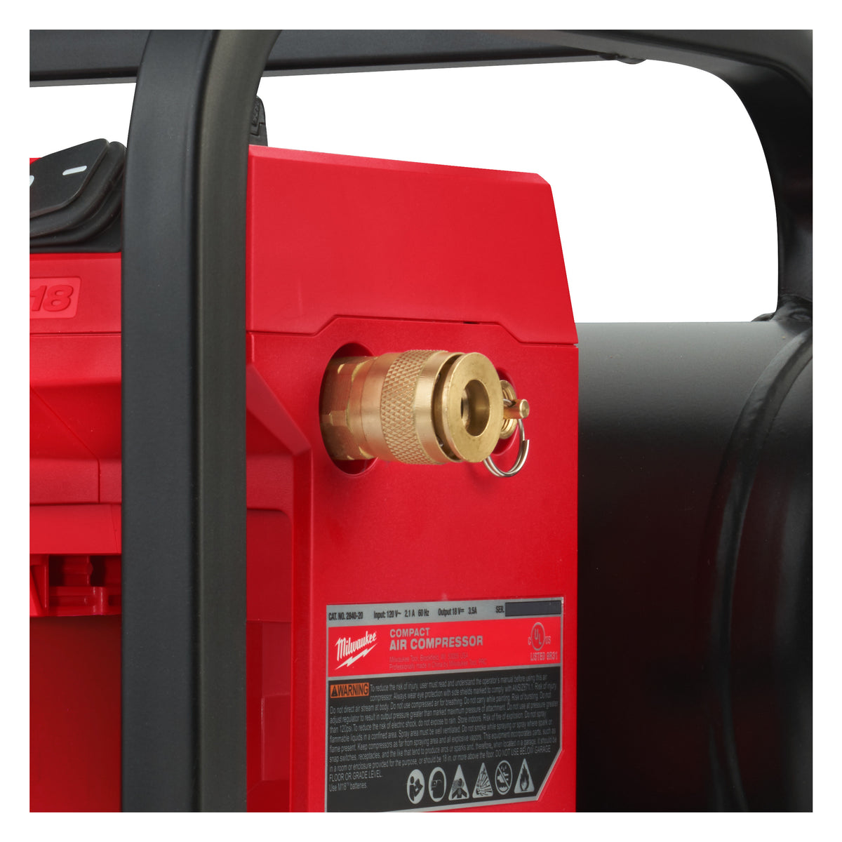 Milwaukee M18 FUEL™ Akku-Kompressor M18FAC - Produktbild 6