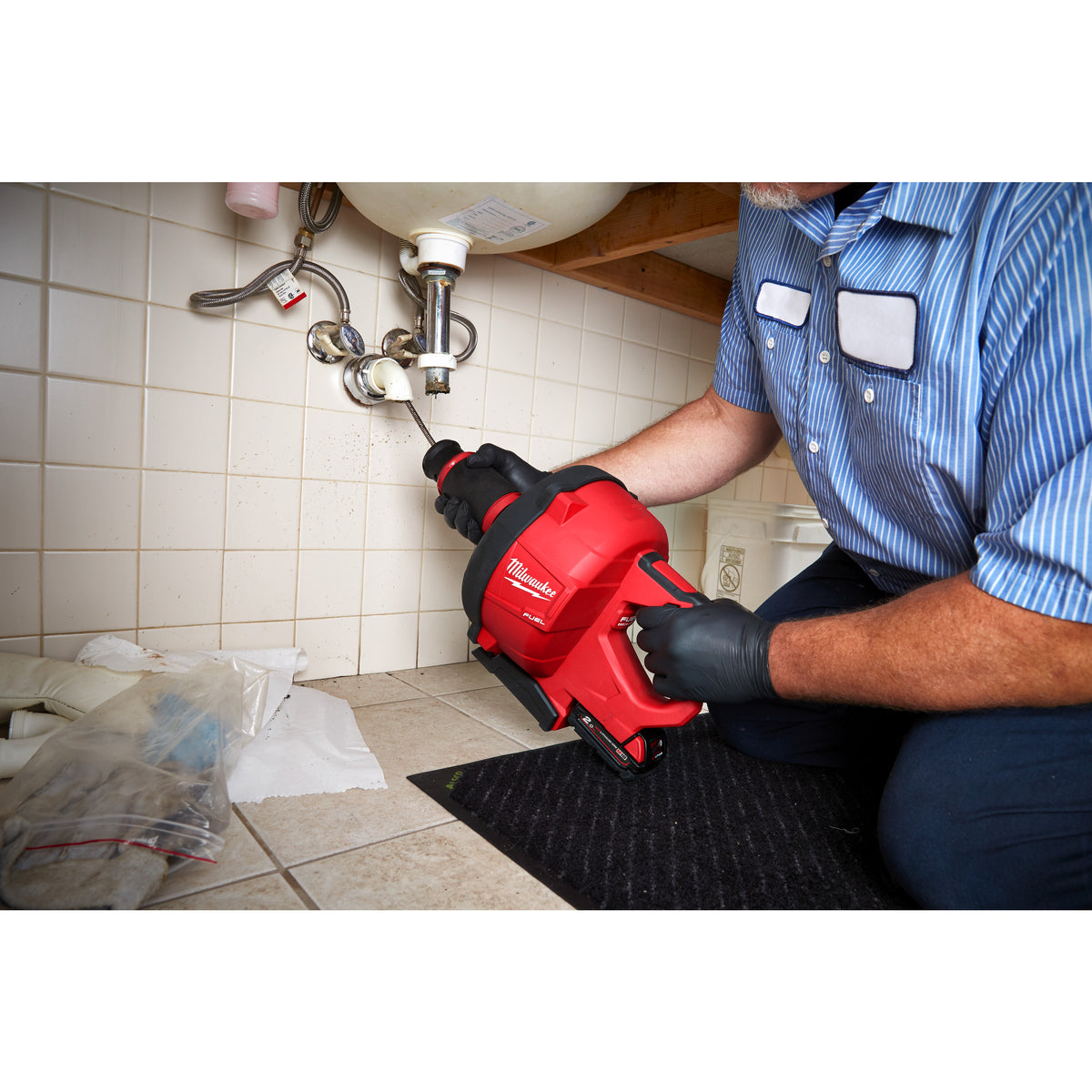 Milwaukee M18 FUEL™ Akku-Rohrreiniger 10 mm M18FDCPF10 - Produktbild 4