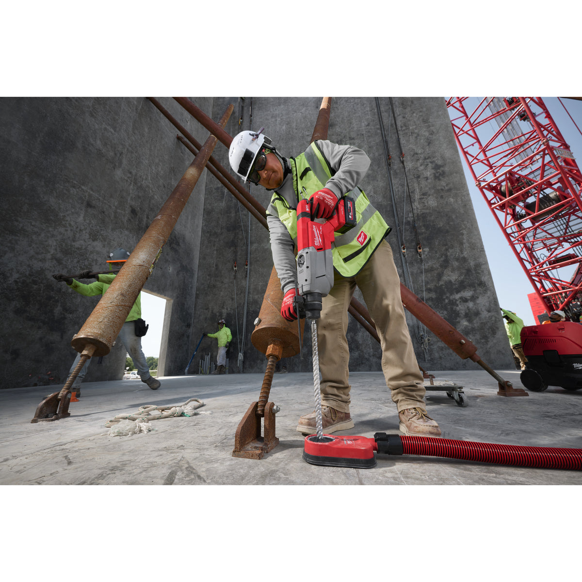 Milwaukee Staubabsaugung M18FHACOD32 M18FDDEL32 - Produktbild 6