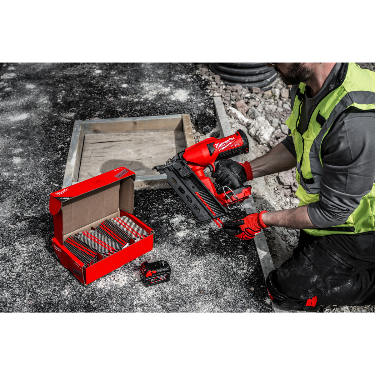 Milwaukee M18 FUEL™ Duplex Akku-Nagler M18FDN - Produktbild 6