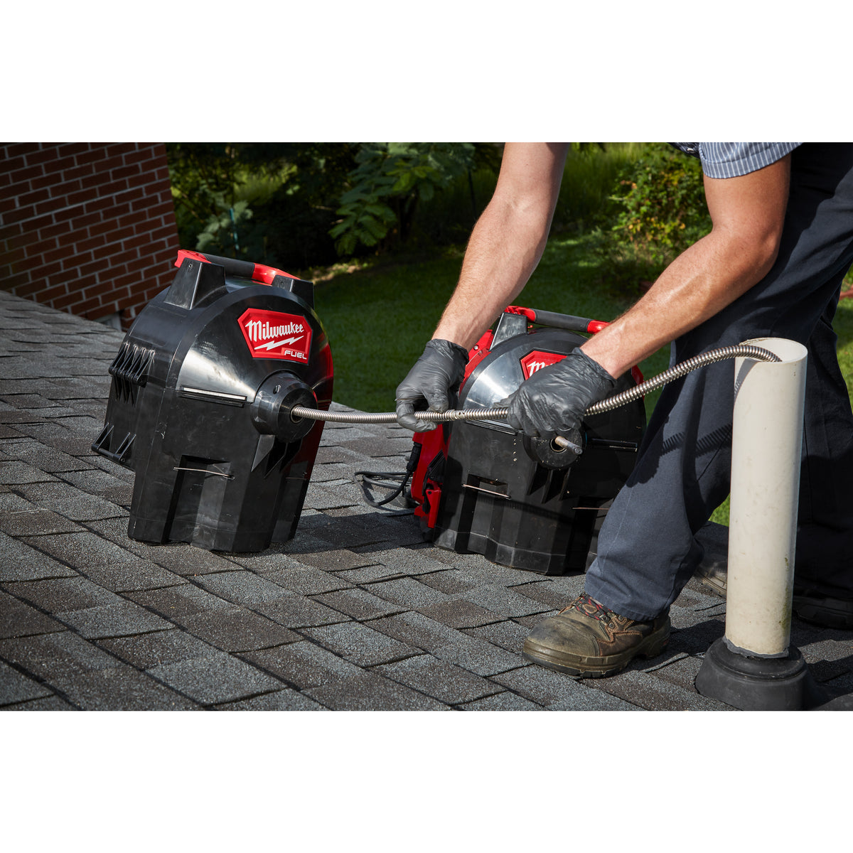 Milwaukee M18 FUEL™ Akku-Rohrreiniger 13 mm M18FFSDC13 - Produktbild 10