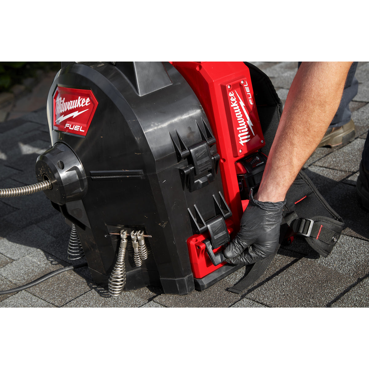 Milwaukee M18 FUEL™ Akku-Rohrreiniger 13 mm M18FFSDC13 - Produktbild 11