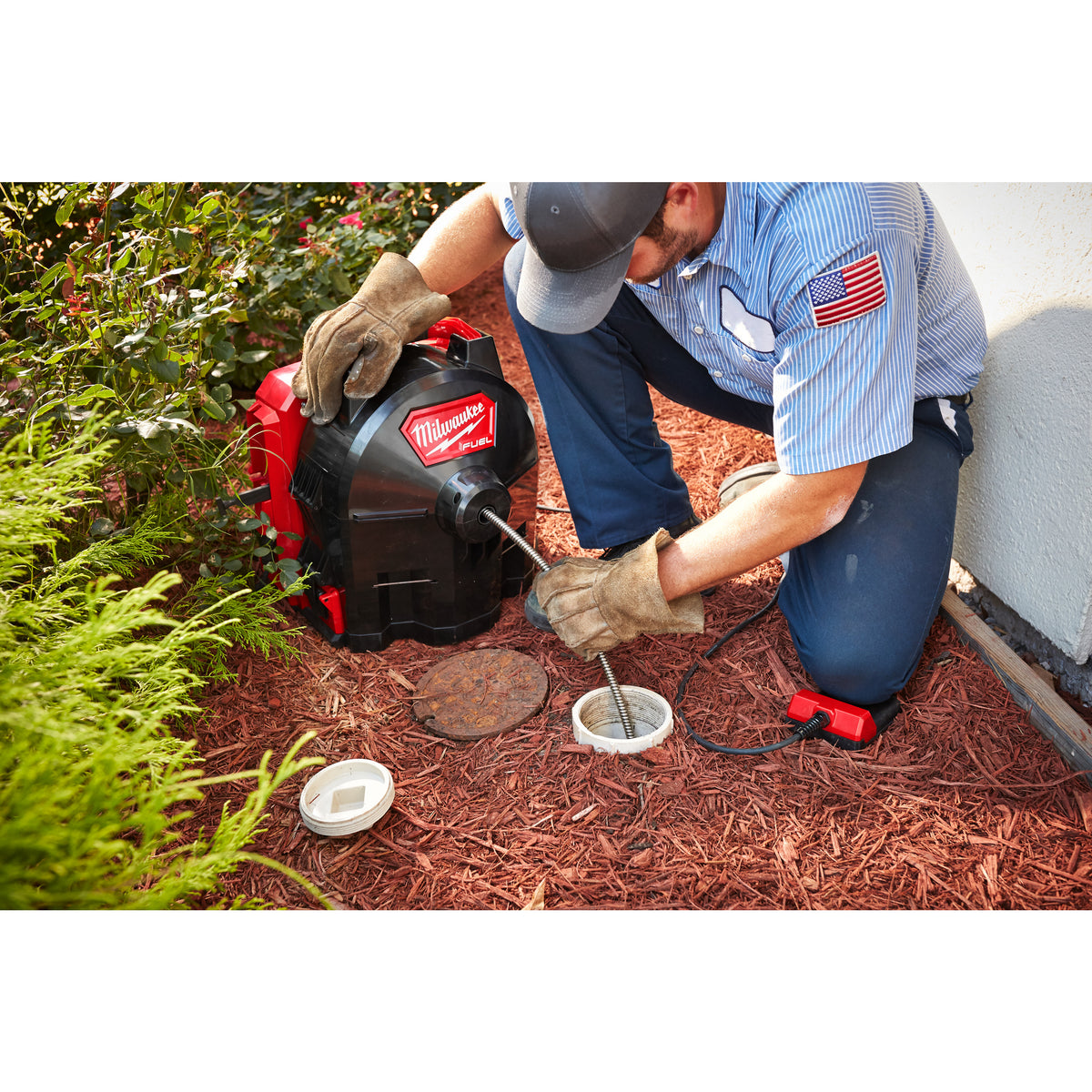 Milwaukee M18 FUEL™ Akku-Rohrreiniger 16 mm M18FFSDC16 - Produktbild 7