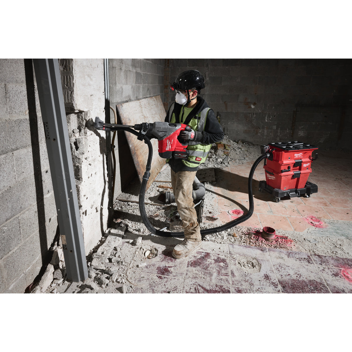 Milwaukee M18™ ONE-KEY™ SDS-Max Akku-Kombihammer 45 mm M18FHACO745 - Produktbild 11