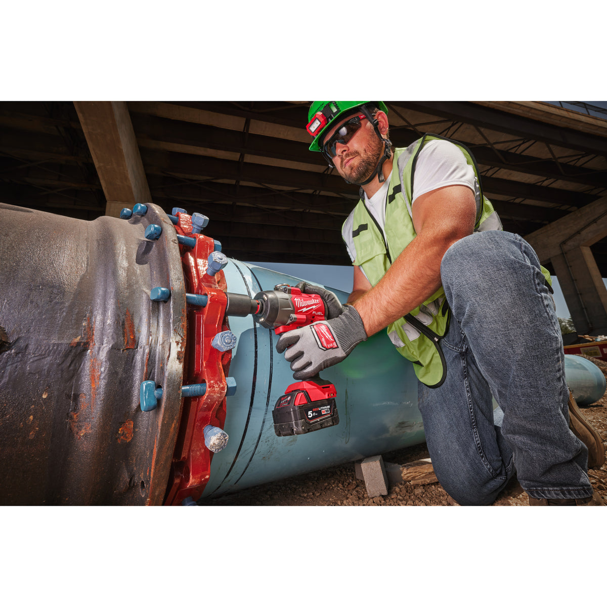 Milwaukee M18 FUEL™ 1/2"-Akku-Schlagschrauber Vierkant mit PIN M18FHIW2P12 - Produktbild 8