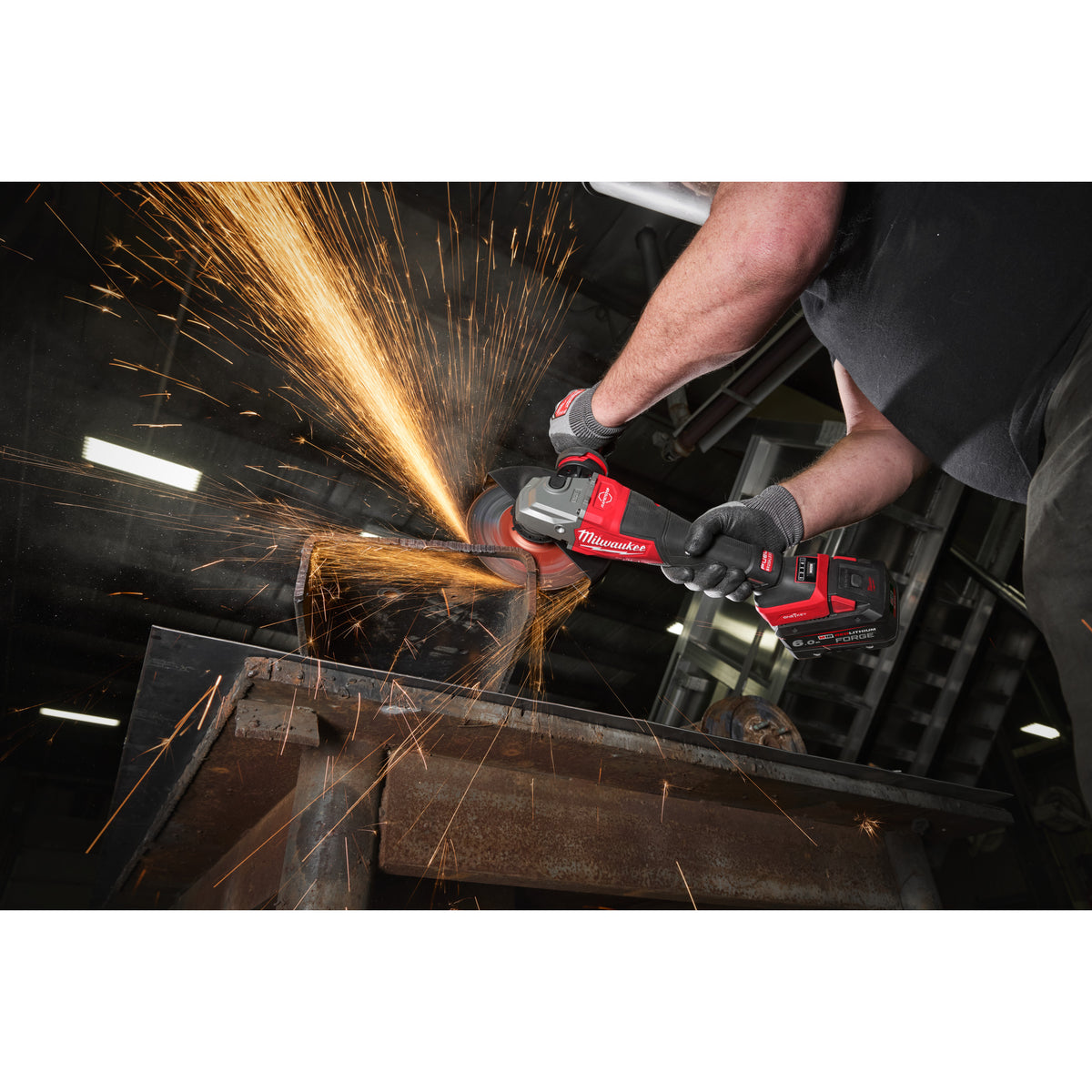 Milwaukee M18 FUEL™ Akku-Hochleistungswinkelschleifer 180 mm mit Geschwindigkeitsregler & ONE-KEY Gen 2 M18FHSAGO180VXPDB2 - Produktbild 10