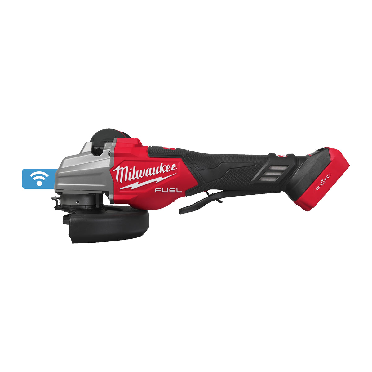 Milwaukee M18 FUEL™ ONE-KEY™ Akku-Sicherheitswinkelschleifer 125 mm mit Schiebeschalter M18FHSAGSVO125X - Produktbild 2