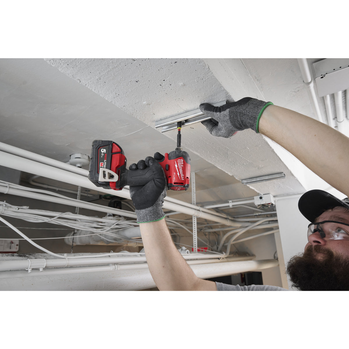 Milwaukee M18 FUEL™ SURGE™ 1/4˝ Hex-Hydraulik-Akku-Schlagschrauber M18FIDRQ - Produktbild 10