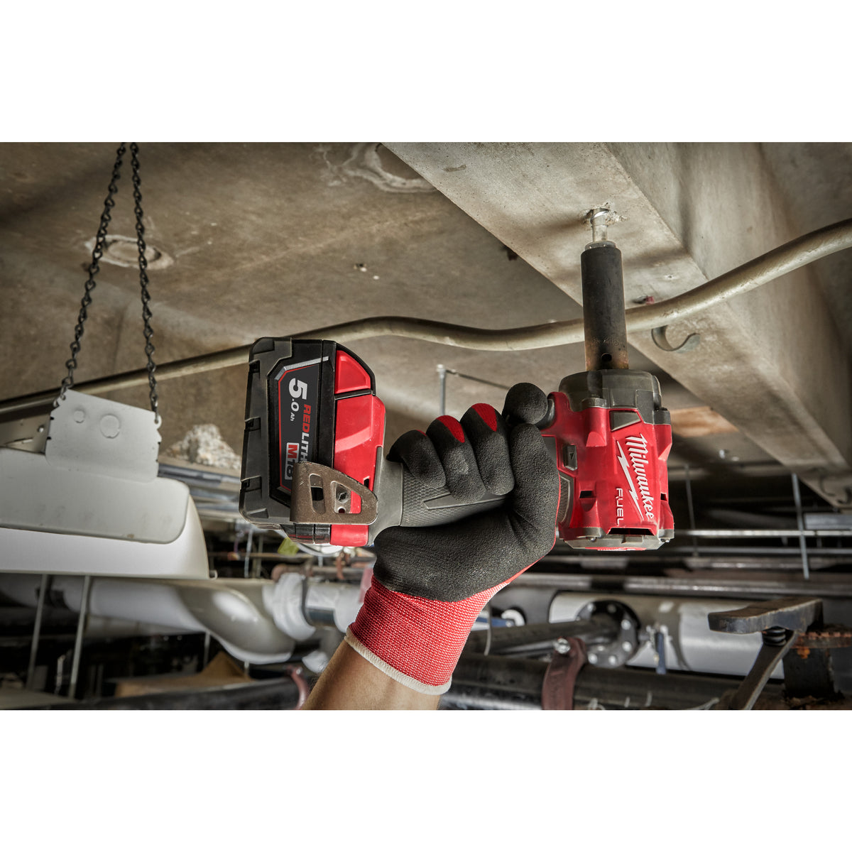 Milwaukee M18 FUEL™ 1/2˝-Akku-Schlagschrauber 1/2" Vierkant mit Sprengring M18FIW2F12 - Produktbild 10
