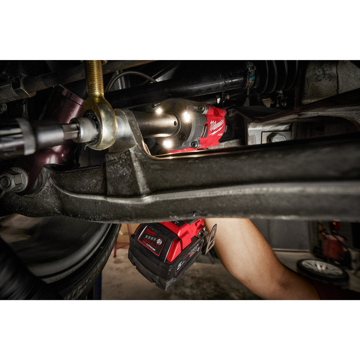 Milwaukee M18 FUEL™ 1/2˝-Akku-Schlagschrauber 1/2" Vierkant mit Sprengring M18FIW2F12 - Produktbild 12