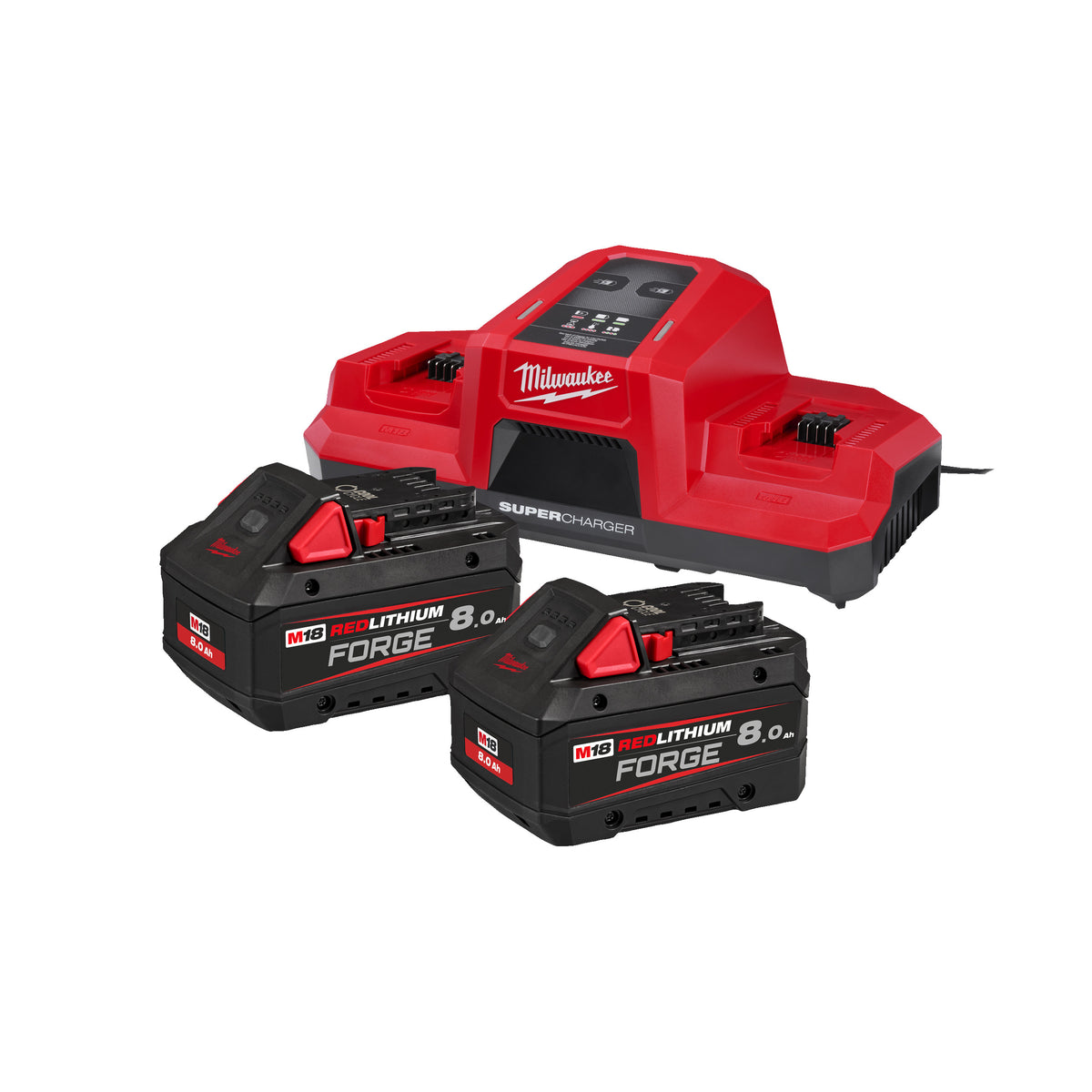 Milwaukee M18FORGENRG-802DBSC M18 FORGE NRG Kit – Produktbild 1