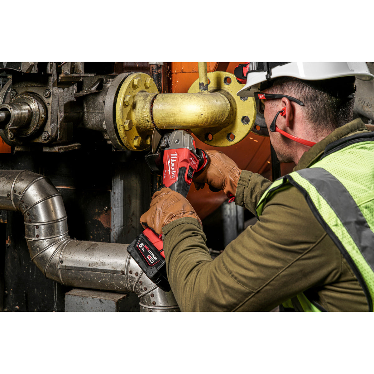 Milwaukee M18 FUEL™ Akku-Winkelschelifer M18FSAG125XB - Produktbild 10